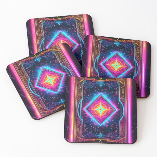 Item preview, 3d Render Of Mystical Tarot Card, Vibrant designed and sold by Checho30.
