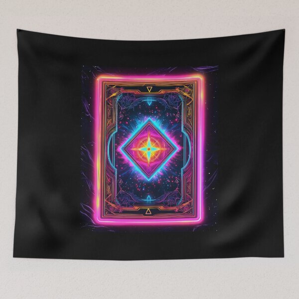 Item preview, 3d Render Of Mystical Tarot Card, Vibrant designed and sold by Checho30.