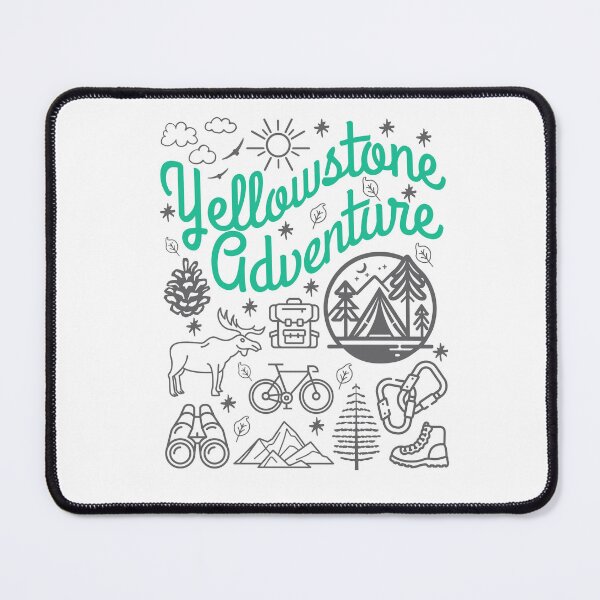 Item preview, Yellowstone National State Park Classic T-shirt Sticker designed and sold by ThinkNature!.