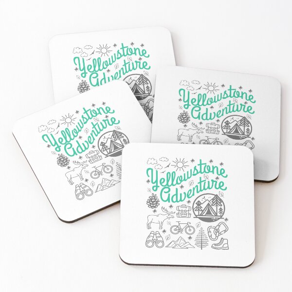 Item preview, Yellowstone National State Park Classic T-shirt Sticker designed and sold by ThinkNature!.