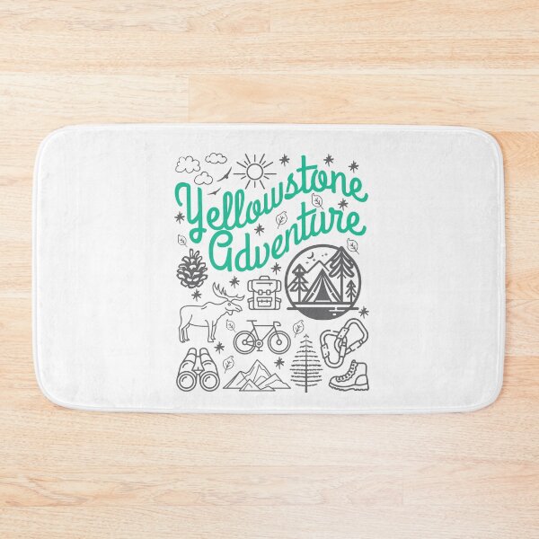 Item preview, Yellowstone National State Park Classic T-shirt Sticker designed and sold by ThinkNature!.