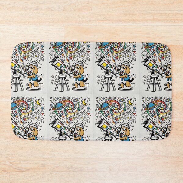 Item preview, Beagle Astronomer - Pop Art Space Design designed and sold by PictoVibe.