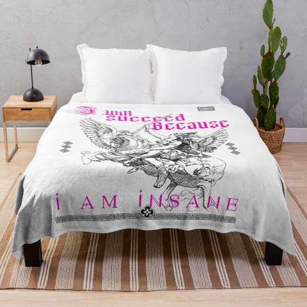 Item preview, I Will Succeed Because I Am Insane designed and sold by delllsdesigns.