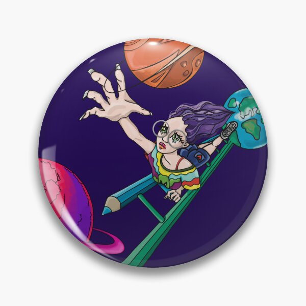 Item preview, Strive For Your Planet – Motivational Space Illustration designed and sold by zib.art.