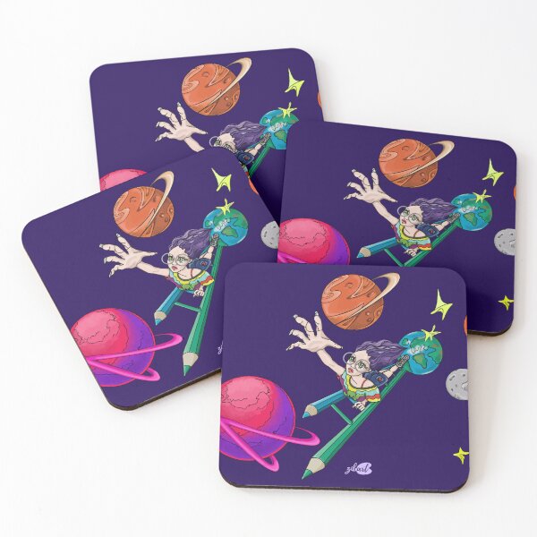 Item preview, Strive For Your Planet – Motivational Space Illustration designed and sold by zib.art.