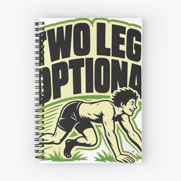 Item preview, Two Legs Optional Quadrobics Bounding Slogan designed and sold by BoosterShop.
