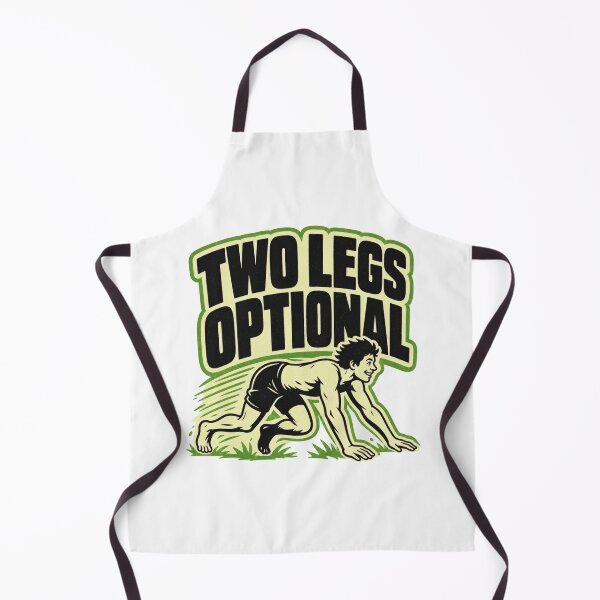 Item preview, Two Legs Optional Quadrobics Bounding Slogan designed and sold by BoosterShop.