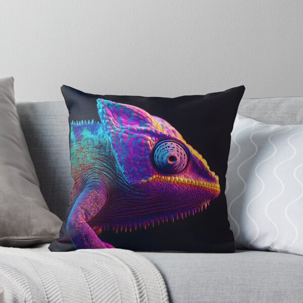 Item preview, 3d Render Of Colorful Chameleon, Deep Purple designed and sold by Checho30.