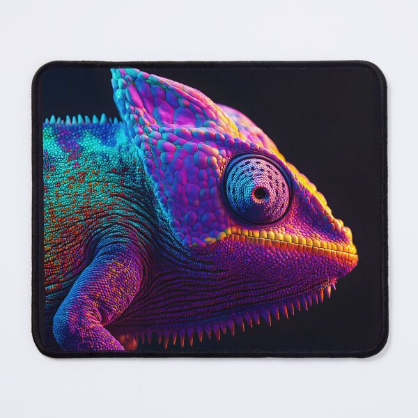 Item preview, 3d Render Of Colorful Chameleon, Deep Purple designed and sold by Checho30.