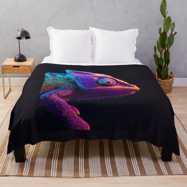 Item preview, 3d Render Of Colorful Chameleon, Deep Purple designed and sold by Checho30.