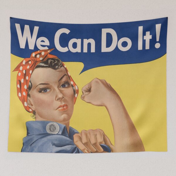 Artikelvorschau, Rosie the Riveter entworfen und verkauft von Nikita Abakumov.
