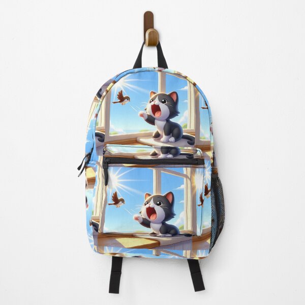 Item preview, Kitten talking with a bird designed and sold by JALNERVION SHOP.