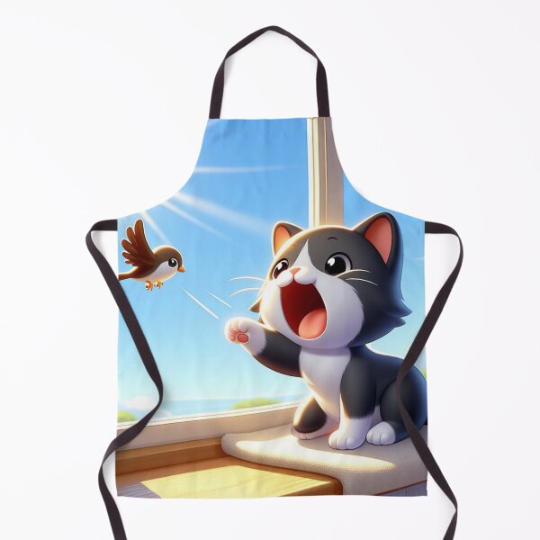 Item preview, Kitten talking with a bird designed and sold by JALNERVION SHOP.
