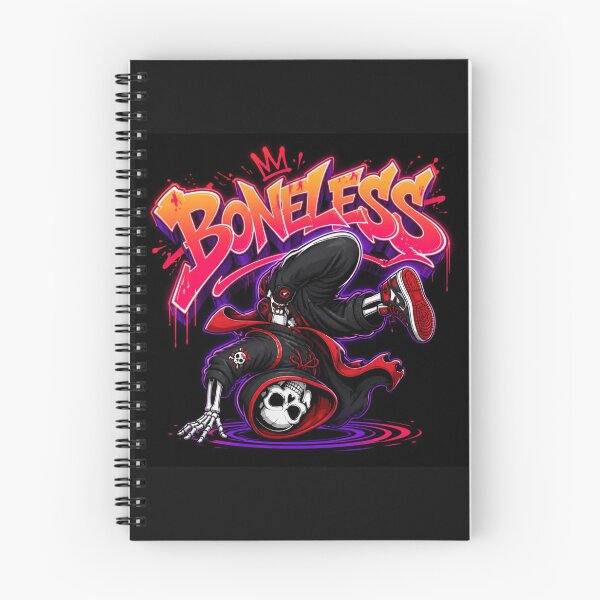 Item preview,  Hip Hop Breakdance skull Boneless Graffiti Art designed and sold by MargaretPolanco.