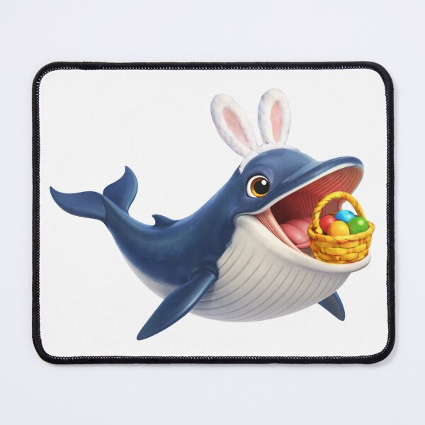 Item preview, Bryde’s Whale Easter Bunny designed and sold by Sillytoe.