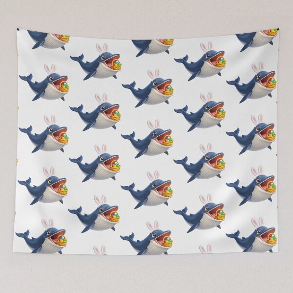 Item preview, Bryde’s Whale Easter Bunny designed and sold by Sillytoe.