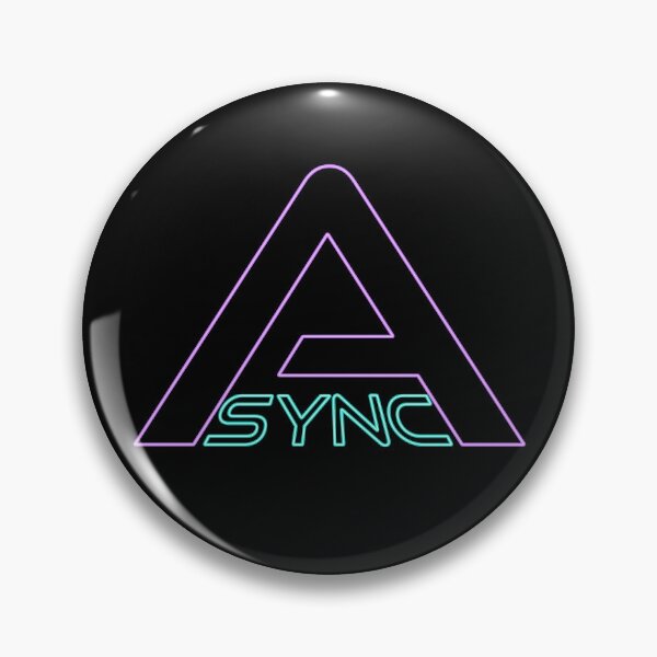 Item preview, Backrooms Async Neon Logo designed and sold by Power Up Prints.