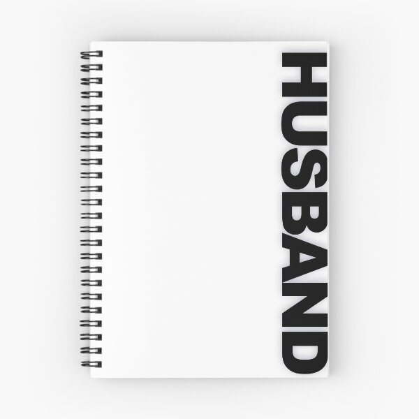 Item preview, HUSBAND — Black Minimal Bold Type Statement designed and sold by WORDPAUSE.