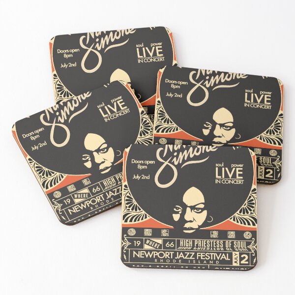 Item preview, Nina Simone Concert Poster designed and sold by 310BrandLA.