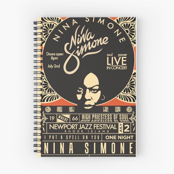 Item preview, Nina Simone Concert Poster designed and sold by 310BrandLA.