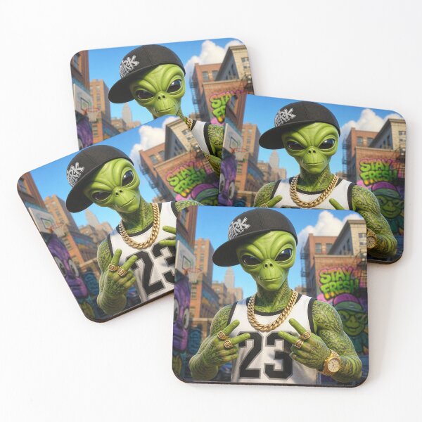 Item preview, Streetwear Alien 23 Urban Style Cartoon designed and sold by MargaretPolanco.