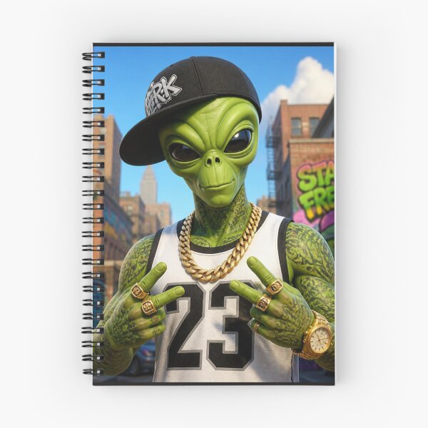 Item preview, Streetwear Alien 23 Urban Style Cartoon designed and sold by MargaretPolanco.