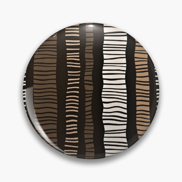Item preview, Tropical Abstract Modern Line Designs Pattern In Earthtones designed and sold by DEC02.
