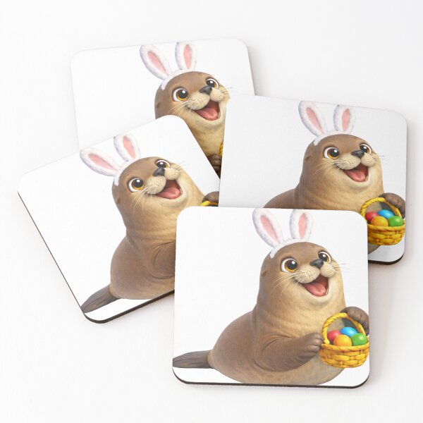Item preview, California Sea Lion Easter Bunny designed and sold by Sillytoe.