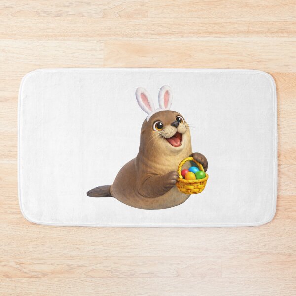 Item preview, California Sea Lion Easter Bunny designed and sold by Sillytoe.