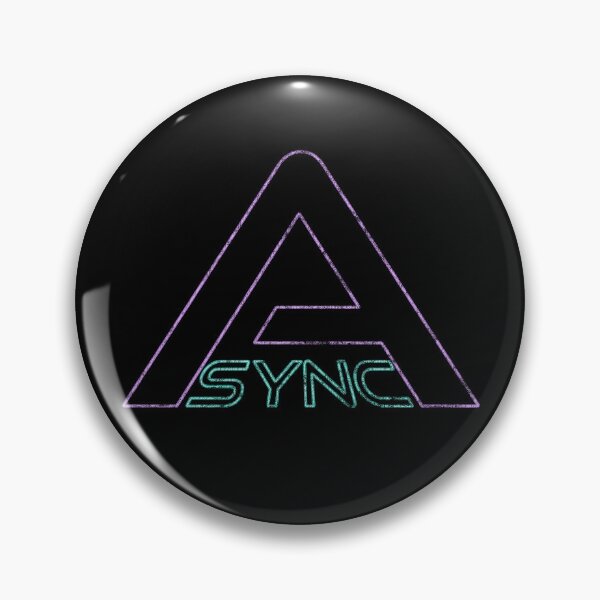 Item preview, Backrooms Async Neon Logo Distressed designed and sold by Power Up Prints.