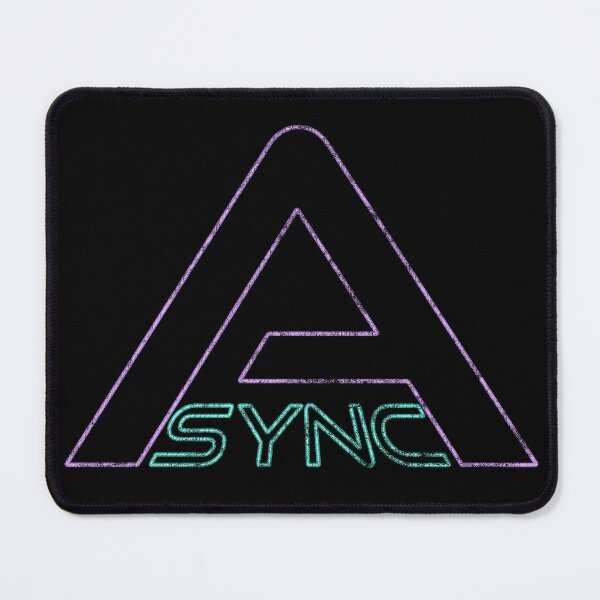 Item preview, Backrooms Async Neon Logo Distressed designed and sold by Power Up Prints.
