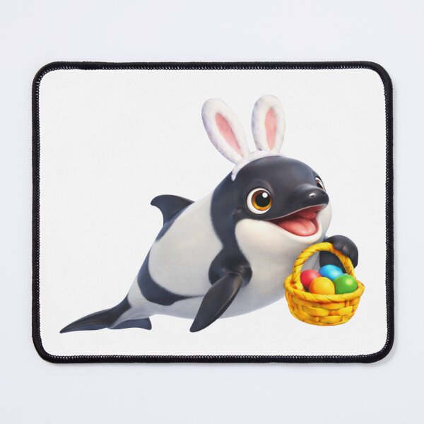 Item preview, Commerson’s Dolphin Easter Bunny designed and sold by Sillytoe.