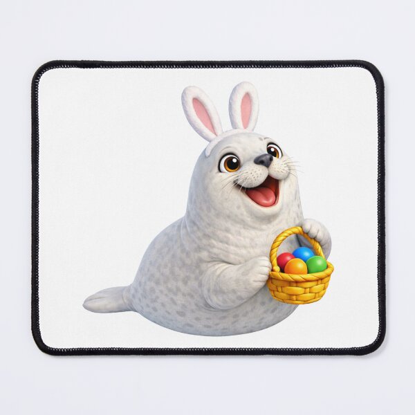 Item preview, Crabeater Seal Easter Bunny designed and sold by Sillytoe.