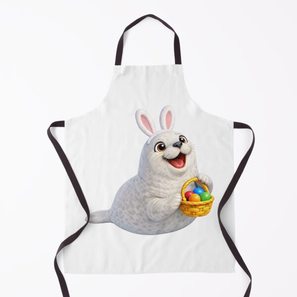 Item preview, Crabeater Seal Easter Bunny designed and sold by Sillytoe.