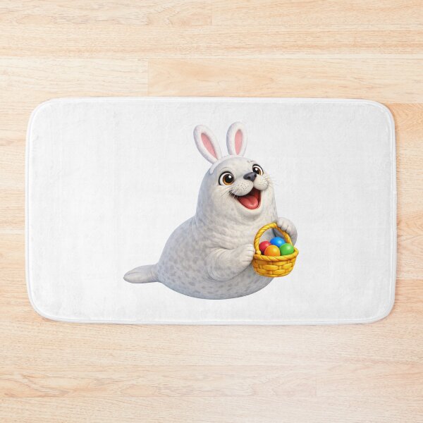 Item preview, Crabeater Seal Easter Bunny designed and sold by Sillytoe.