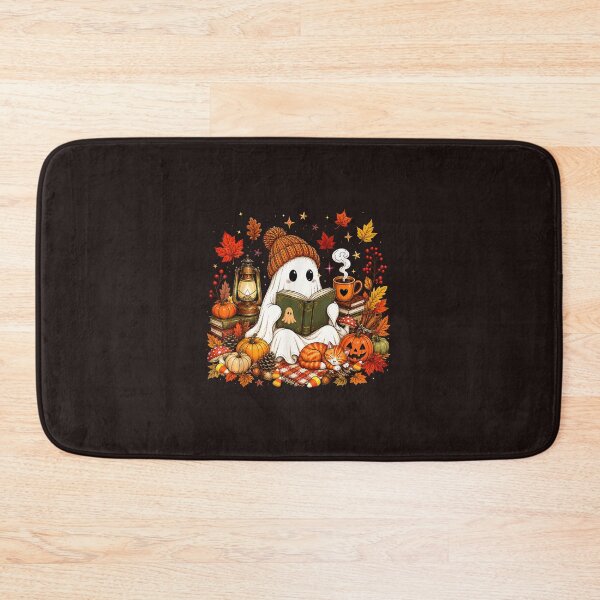Item preview, Cute Ghost Reading Book Fall Autumn Cozy Halloween designed and sold by mari-kayden.