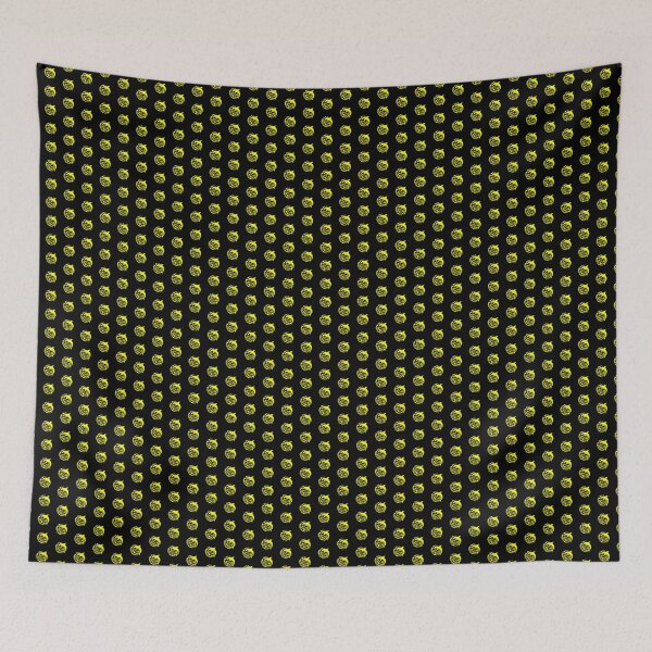 Item preview, Yellow Tribal Dolphin Wave Design designed and sold by pattern-archive.