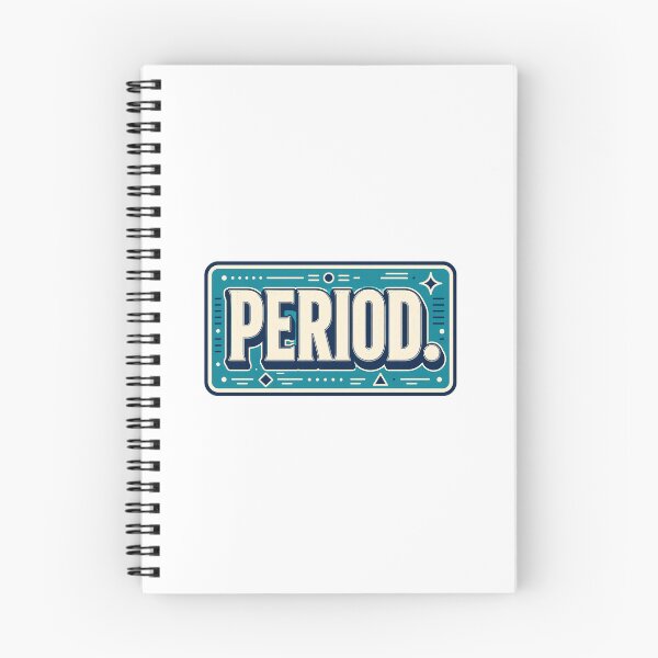 Item preview, Period Sticker designed and sold by RedRubyBubble.