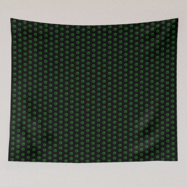 Item preview, Green Tribal Dolphin Wave Design designed and sold by pattern-archive.