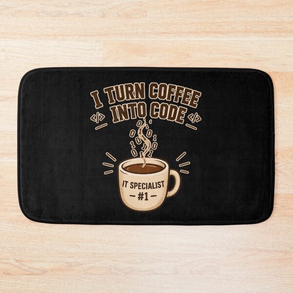 Item preview, I turn coffee into code designed and sold by Konvero.