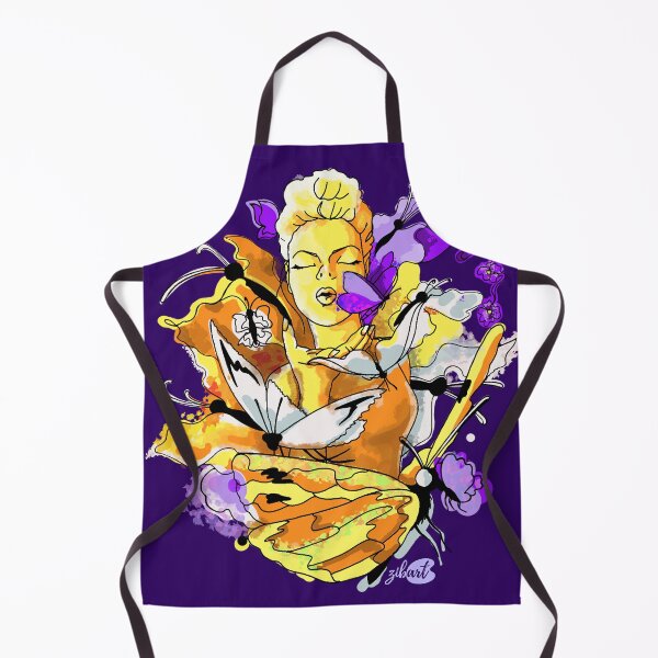 Item preview, Watercolor Butterfly Woman – Colorful watercolor illustration designed and sold by zib.art.