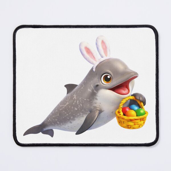 Item preview, Cuvier’s Beaked Whale Easter Bunny designed and sold by Sillytoe.