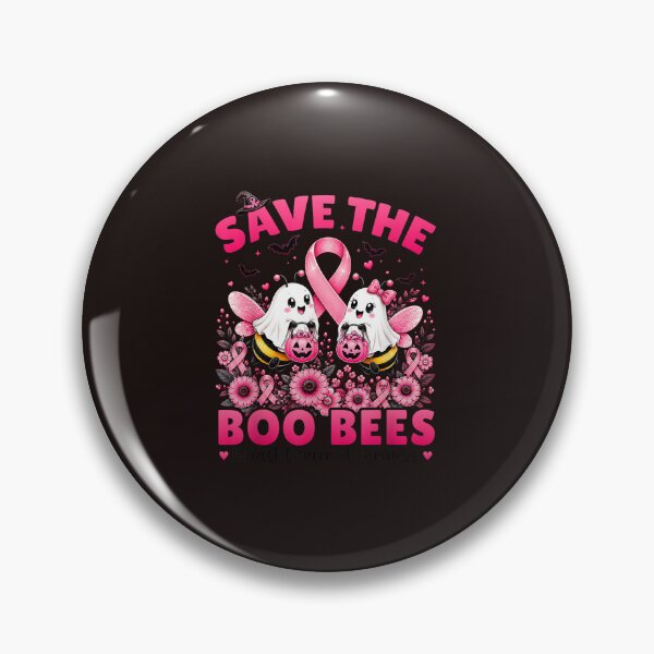 Item preview, Save The Boo Bees Breast Cancer Awareness Halloween Pink Ribbon designed and sold by mari-kayden.