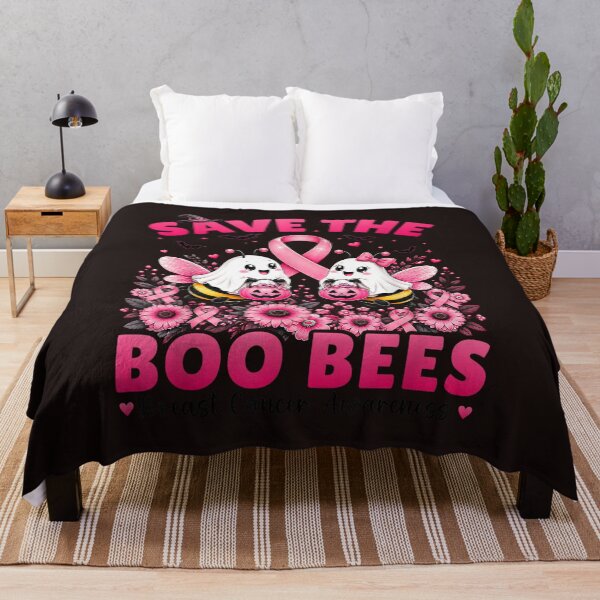 Item preview, Save The Boo Bees Breast Cancer Awareness Halloween Pink Ribbon designed and sold by mari-kayden.