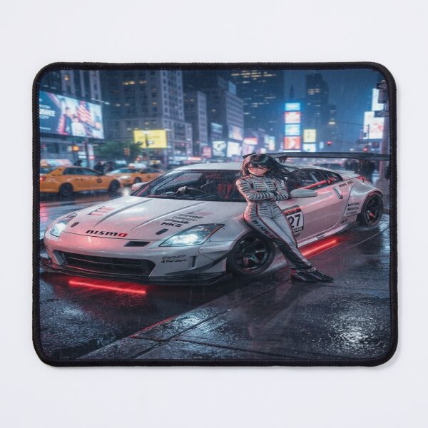 Item preview, JDM Competition - Pearl White Future Race Car Art designed and sold by JMAVILA ART.
