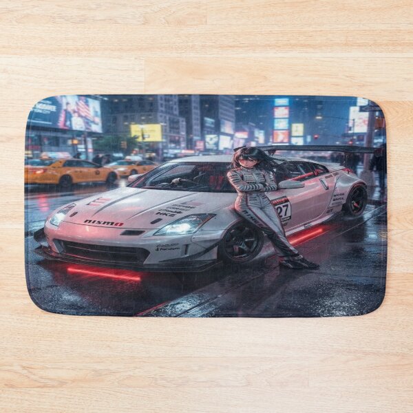 Item preview, JDM Competition - Pearl White Future Race Car Art designed and sold by JMAVILA ART.