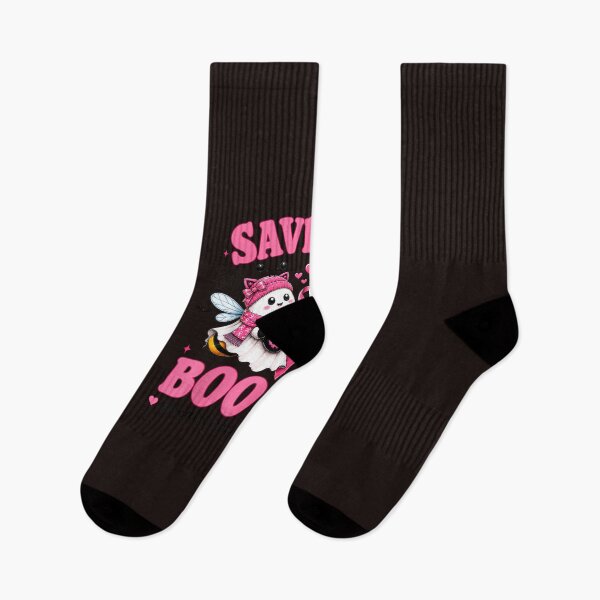 Item preview, Save The Boo Bees Breast Cancer Awareness Halloween Pink Ribbon designed and sold by mari-kayden.