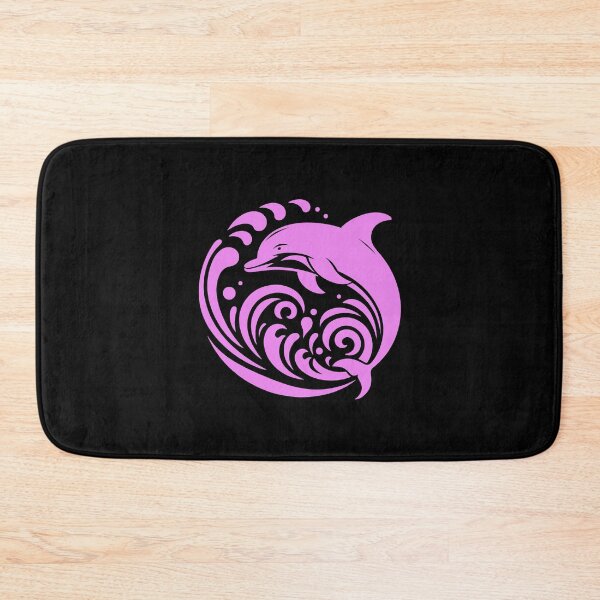 Item preview, Violet Tribal Dolphin Wave Design designed and sold by pattern-archive.
