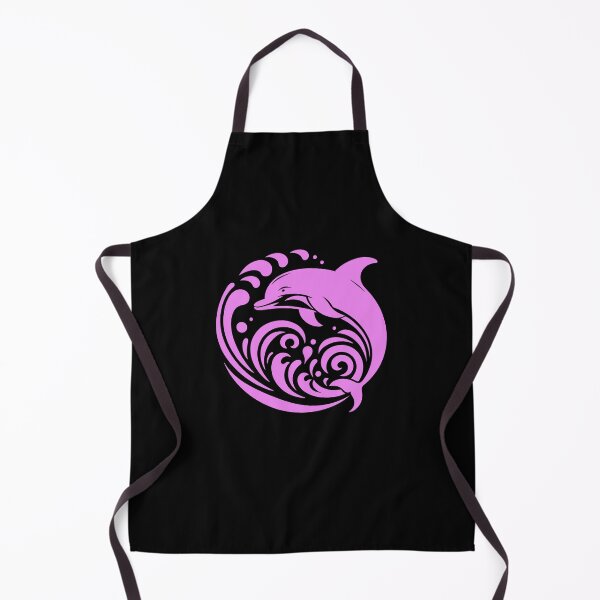 Item preview, Violet Tribal Dolphin Wave Design designed and sold by pattern-archive.