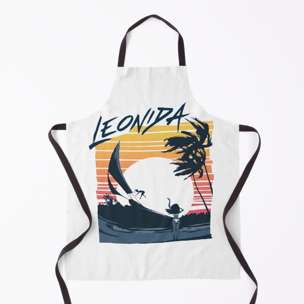Item preview, Retro Leonida Travel Poster WindSurf designed and sold by Fictional Ink Society.